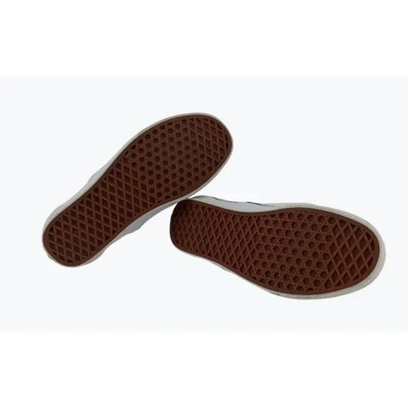 Vans Mens Suede Slip-On Sneakers Size Womens 9, Mens 7.5 Beige - Picture 6 of 7